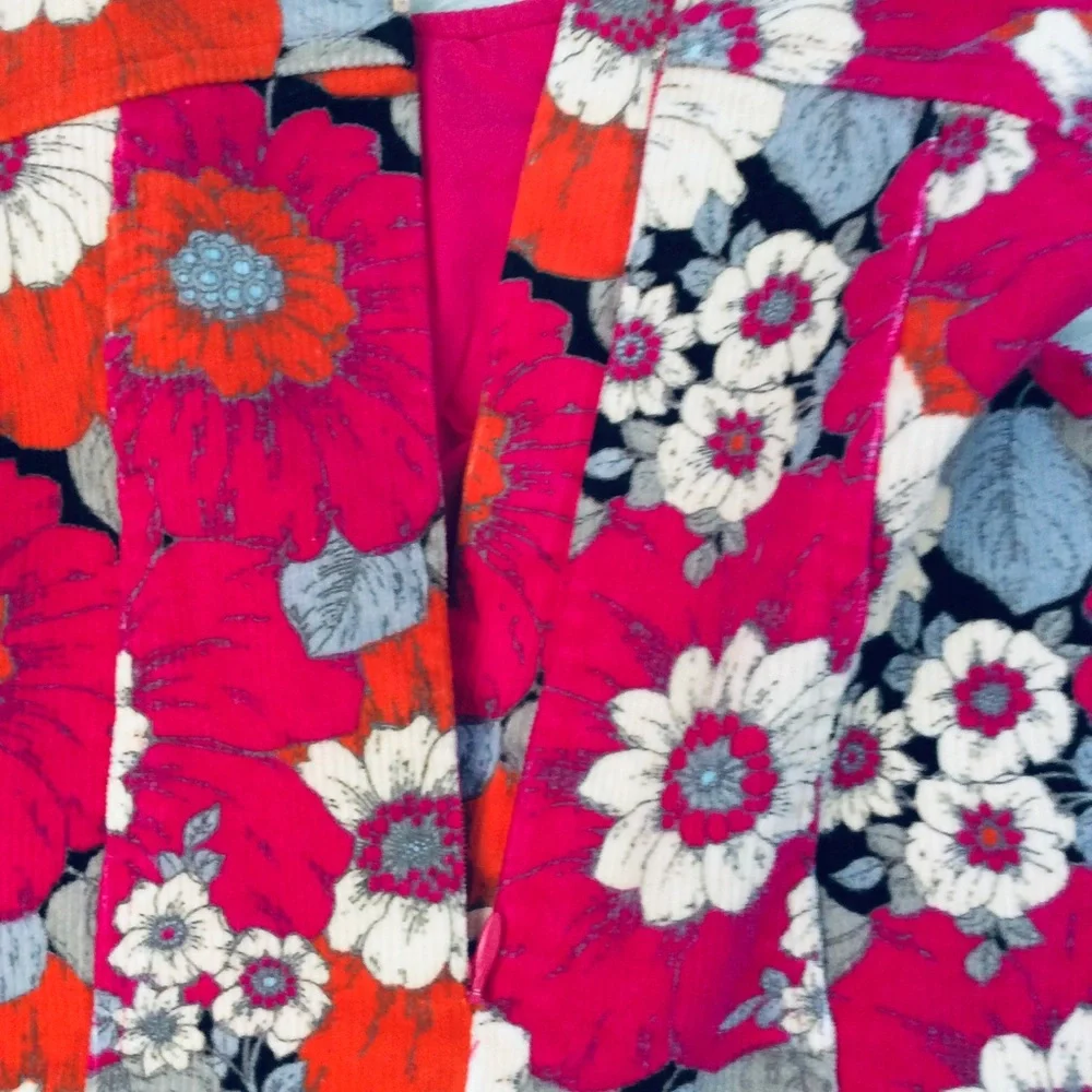 BABY GAP Floral Corduroy Dress